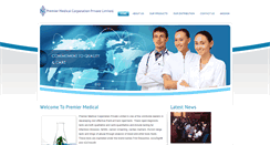 Desktop Screenshot of premiermedcorp.com